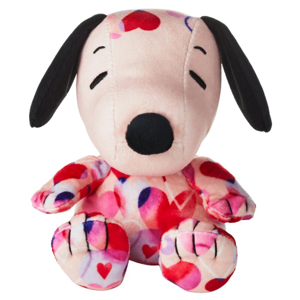 Hallmark Peanuts Valentine's Day Floppy Snoopy Plush • Heart to Heart